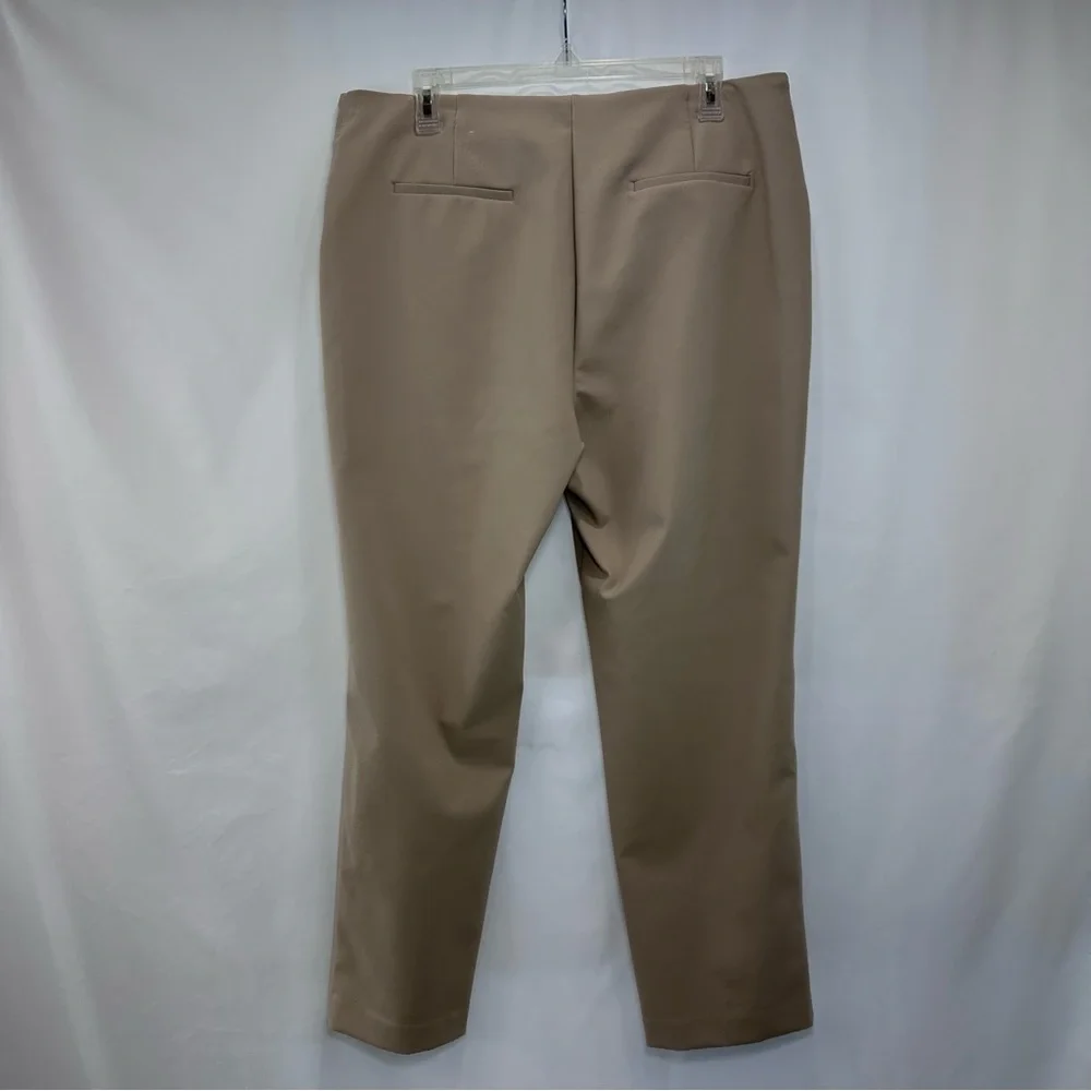 Rachel Zoe Ankle High Waist Neutral Pants - Beige/Taupe - Picture 2 of 7